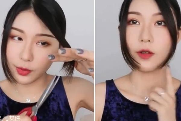 网红刘海怎么卷好看 刘海5步骤怎么拍都美丽