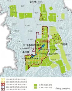 ​「收藏」几张图看懂兰州新区的城市空间扩张规模