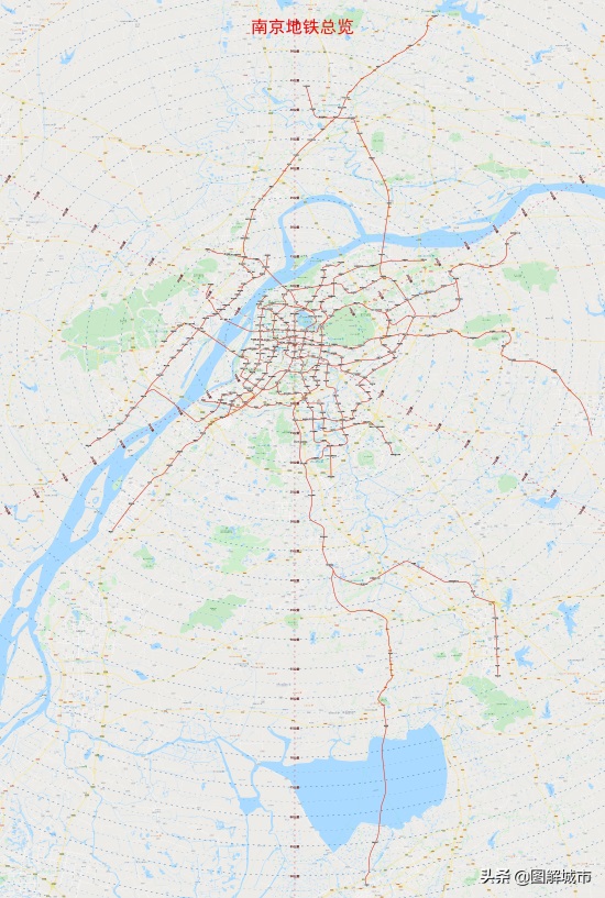 南京地铁总览高清图集（现今--2030年）