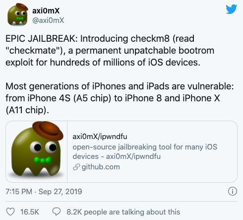 iPhone越狱死灰复燃?!新老手机全通吃,越狱完就为了用这个……