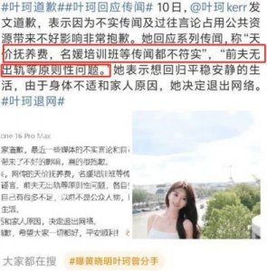 ​叶珂退网背后的真相：丑闻、争议与公众反响解析