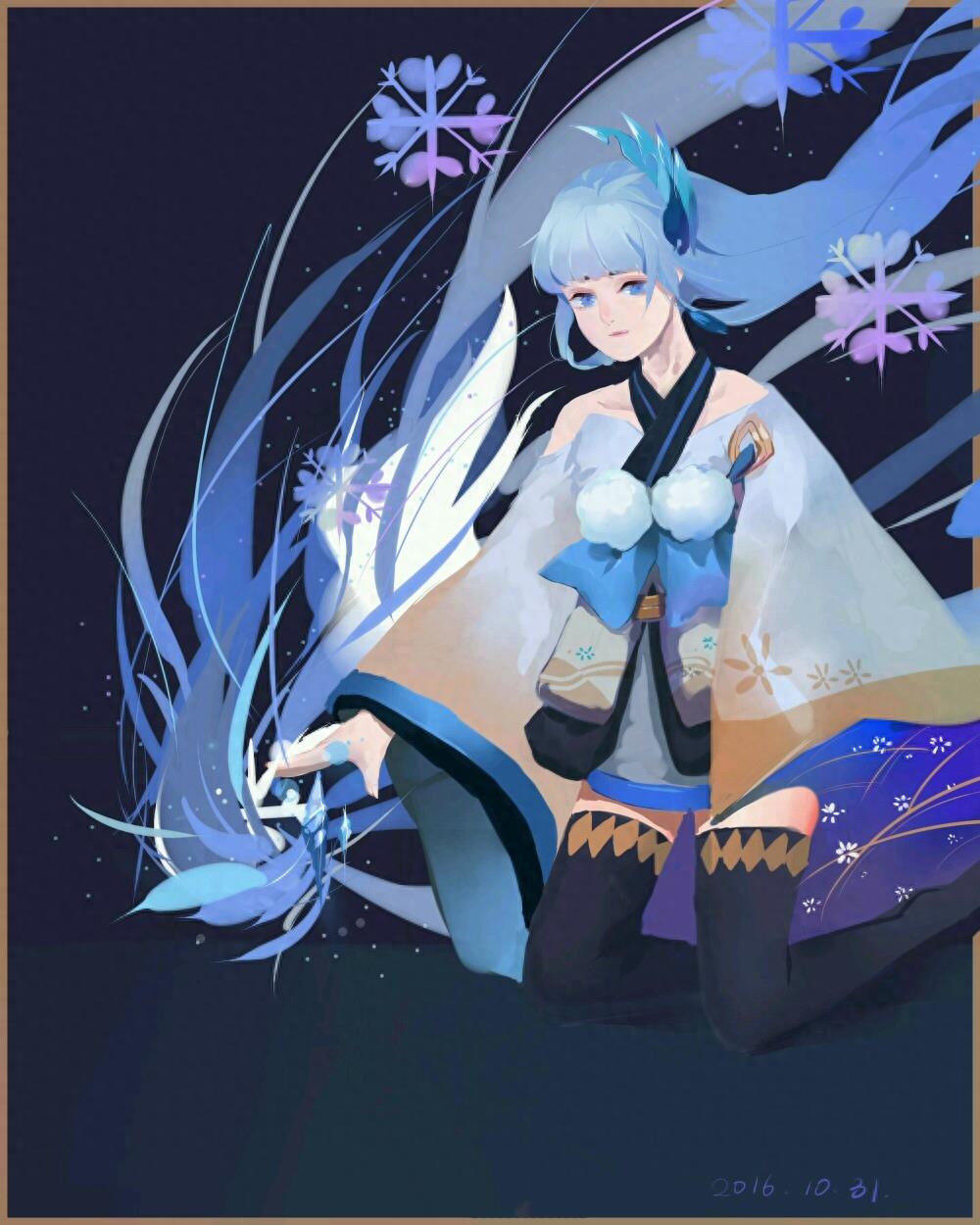 《阴阳师》雪女：你能融化我心中的冰冷吗，我的主人