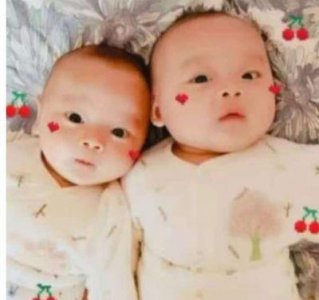 ​谢娜张杰的双胞胎真实姓名曝光，无意中叫出女儿名字太幸福了！