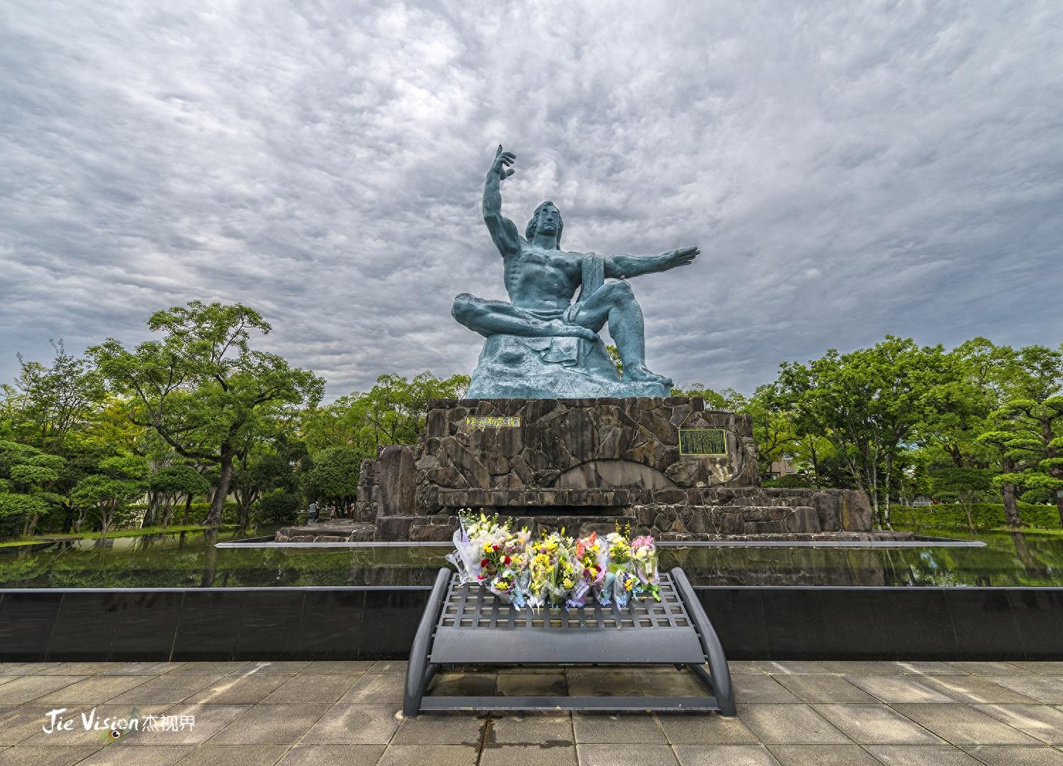 一个“胖子”毁了一座城 不幸的长崎为谁挡了刀?长崎和平公园