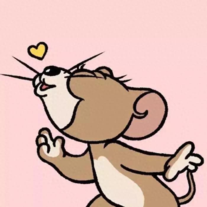 图王鲨鱼哥第71期 50组汤姆杰瑞超可爱情侣头像