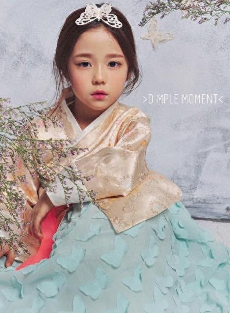 超萌的3岁韩国小萝莉,这模样真是无可挑剔啊