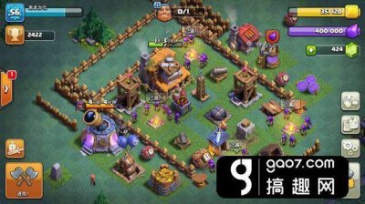 ​搞趣网：部落冲突建筑大师四本怎么布阵 四本防三阵推荐