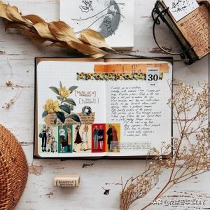 ​你喜欢吗？温馨又美丽的手帐本，附N款手帐素材