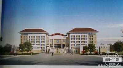 ​占地面积105亩、可容纳3000名学生 快看兰州二中雁滩分校的模样