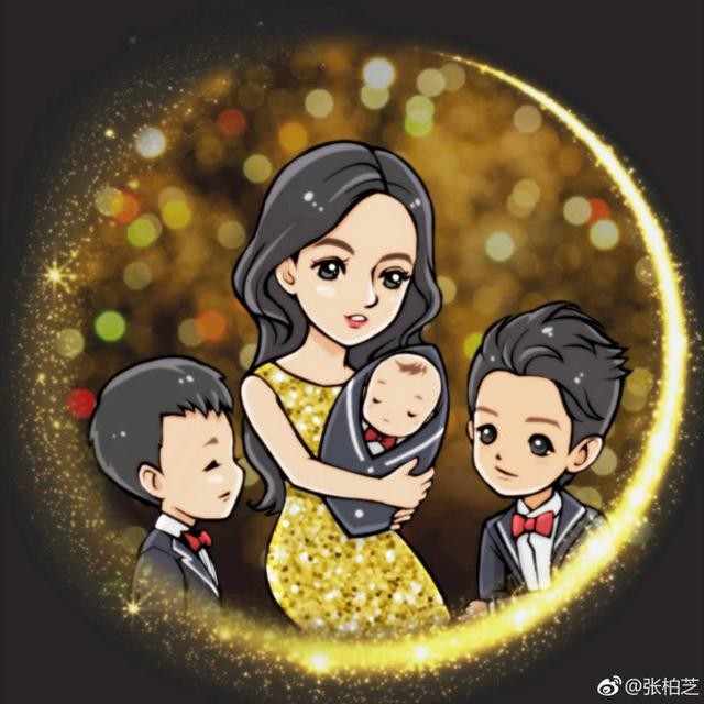 张柏芝现任丈夫孙东海(传三胎儿子生父是内地富商)