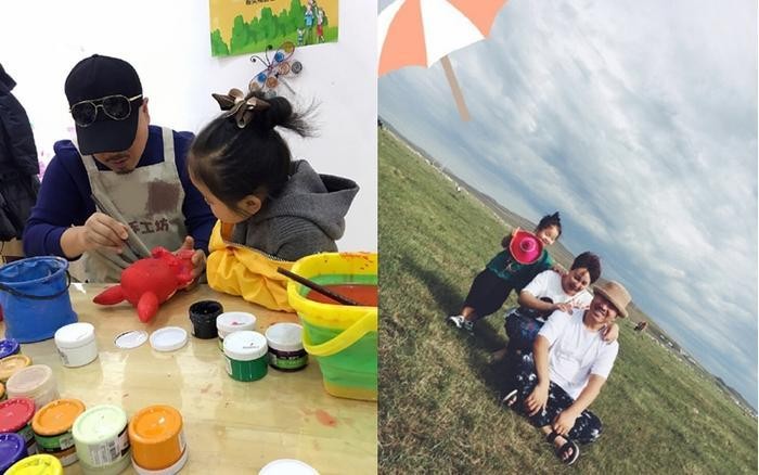 王小利全家出游近照,二婚妻子年轻貌美,儿子帅过亲爹酷似小沈阳