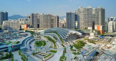 香港境内的综合性铁路交通枢纽——香港西九龙站