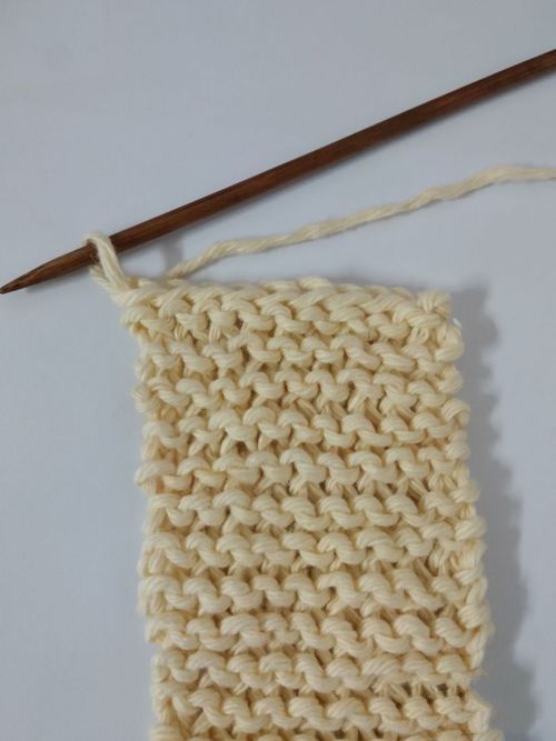 粗毛线手工编织围巾教程,简单美观,高清图解说明