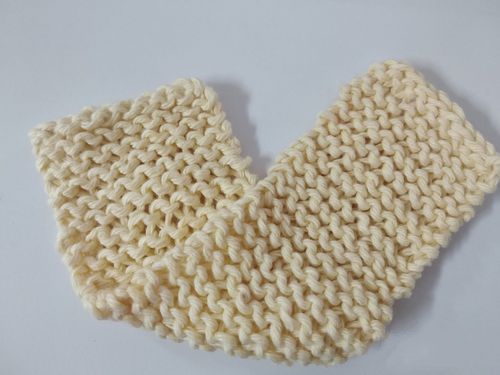 粗毛线手工编织围巾教程,简单美观,高清图解说明