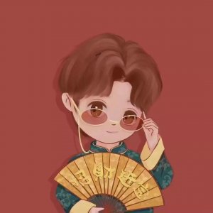 情侣发财头像图,寓意深远