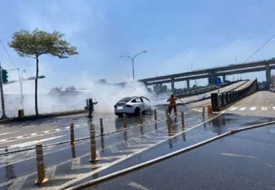 市交通局将向林志颖求偿修复费用 大约为二三万元