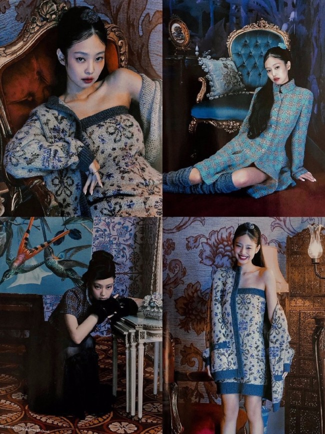 女爱豆的性感!Jennie登韩版ELLE封面