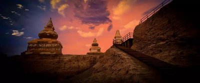 风云变幻~黑城遗址竟这么美!快来围观