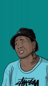 手机壁纸:恶搞潮流壁纸 赵四