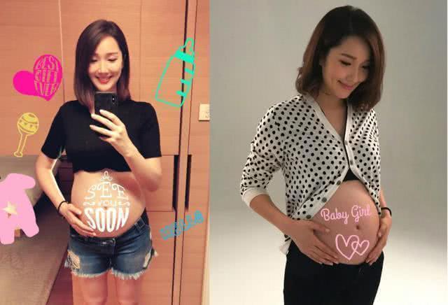 李亚男晒照看出肚子大了,已决定剖腹生产,但是怀孕还能染发?