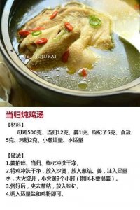 9种好喝有营养的滋补鸡汤做法