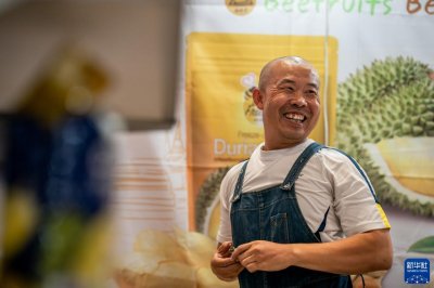 泰国榴莲干的南博会之旅