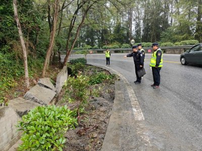 汉中查获一起路产损坏逃逸事件