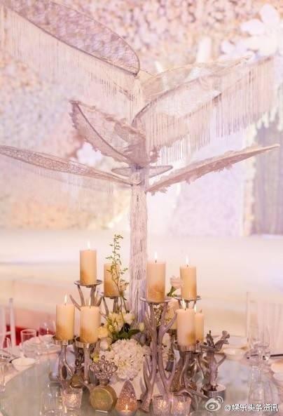 陈晓陈妍希大婚现场唯美图片