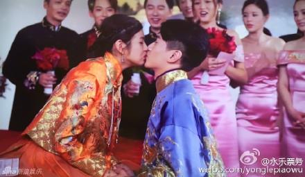 陈晓陈妍希大婚现场唯美图片