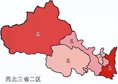 西北地区城市分布:1个特大城市,5个大城市,咸阳、兰州上榜