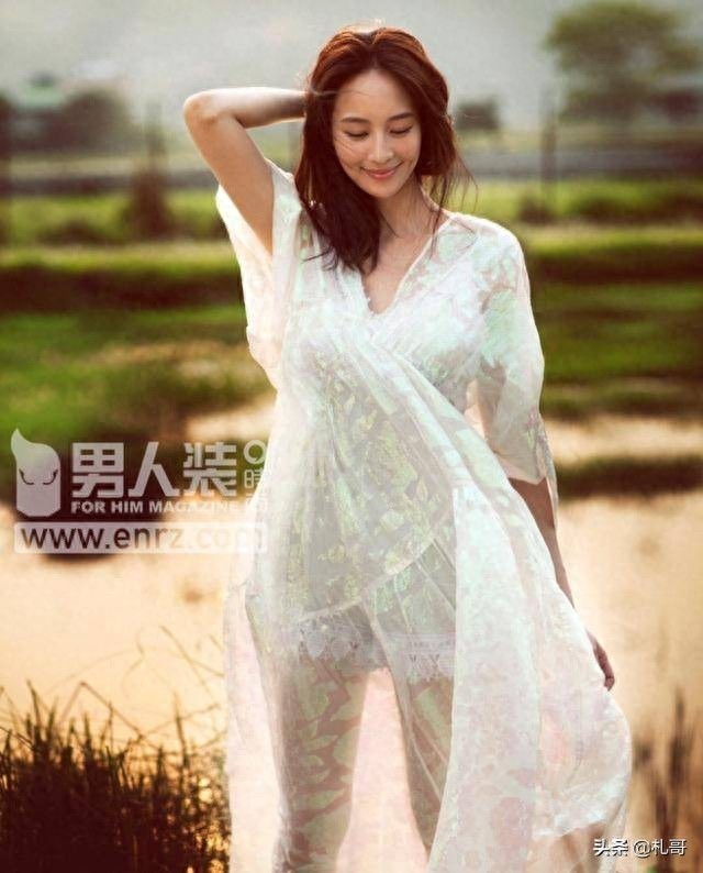 气质美女,王鸥,拍摄《男人装》