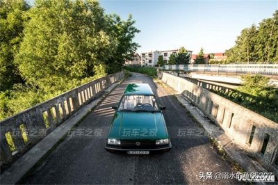 ​有情怀的桑塔纳旅行版改装案例，英伦绿车漆更显味道