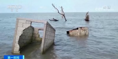 ​海平面上升，房屋被吞噬！这里居民被迫撤离…