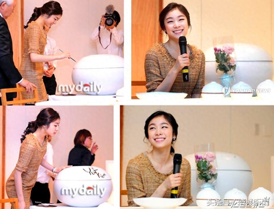 最美花滑女神金妍儿,本可靠脸,偏偏靠才华