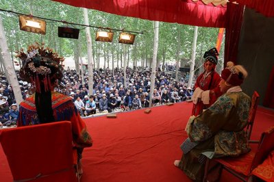 ​「凝聚瞬间」枣梆戏——作者：李继保