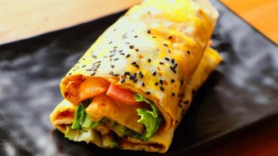 ​早餐吃腻了？5分钟自制老北京煎饼，换个口味尝尝