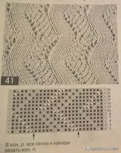 「针织图解」22个棒针编织图案,可用于套头衫、开衫及配饰